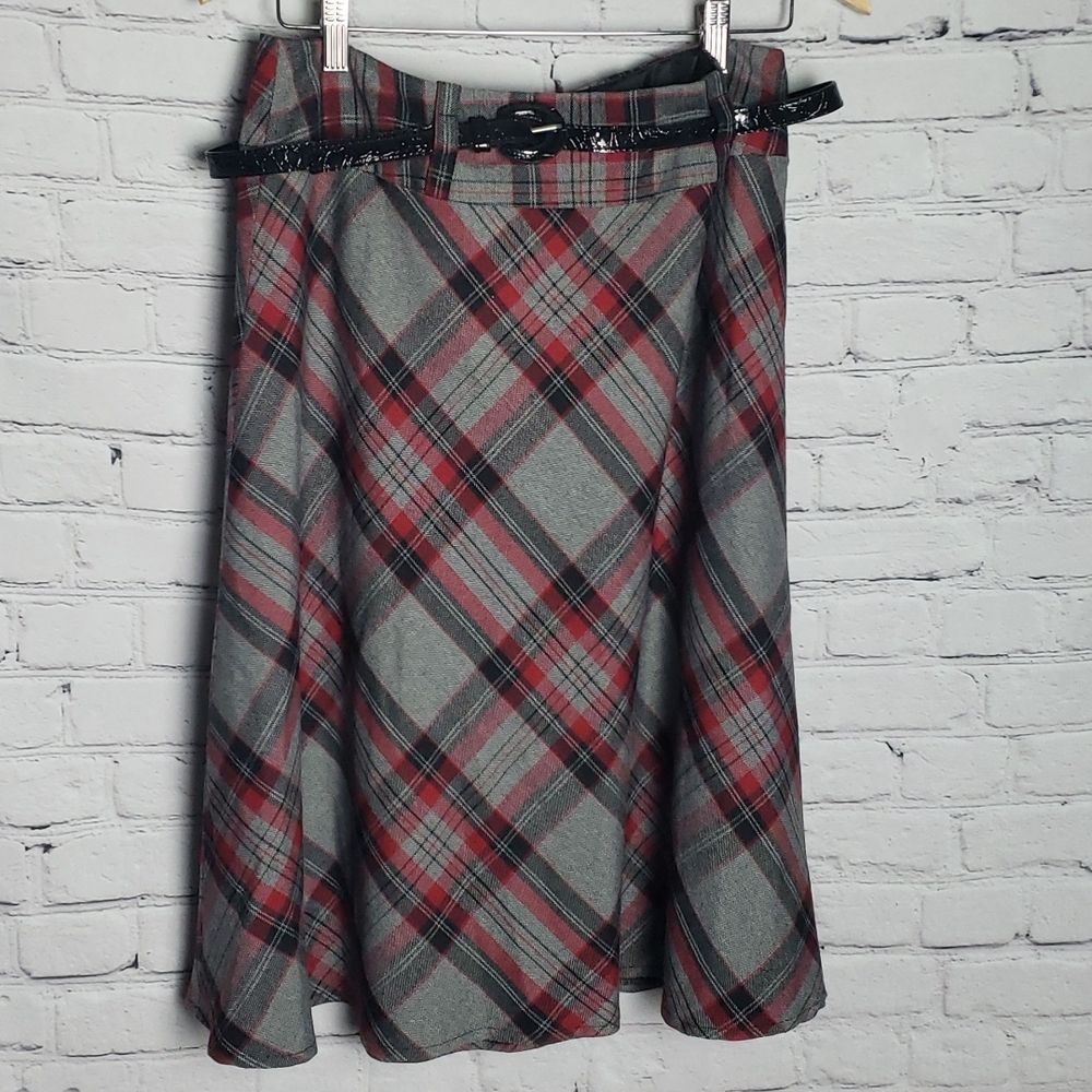 East Fifth Plaid Skirt